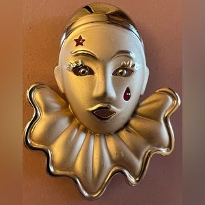 CLOWN Brooch.  Drama. Opera.